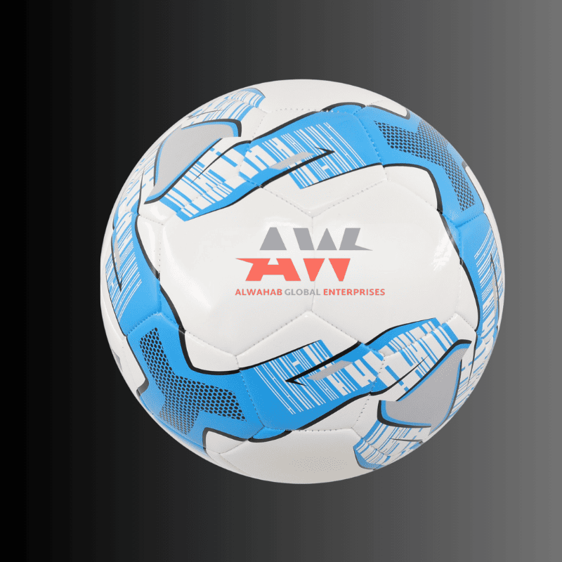 Machine-stitched soccer balls